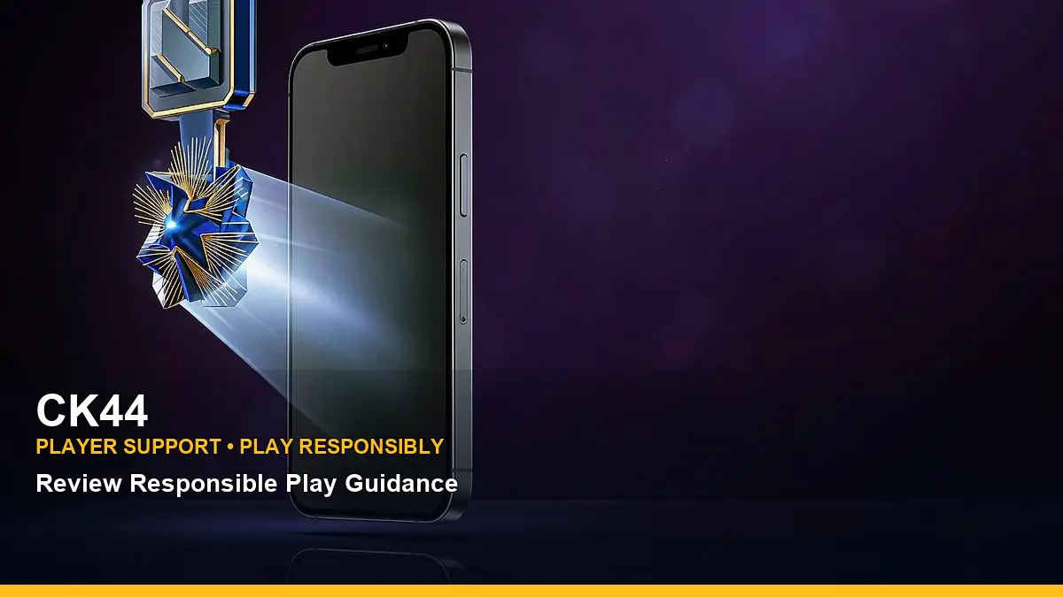 CK44 প্লেয়ার সহায়তা ও responsible gaming | Bangladesh guide — player help · 1 — go goal bingo